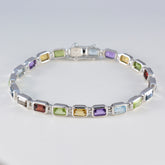 Natalie Multicolor Tennis Bracelet for Everyday Glam